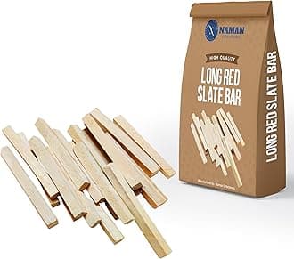 Red slate long bar 1KG box slate pencil long bar pack