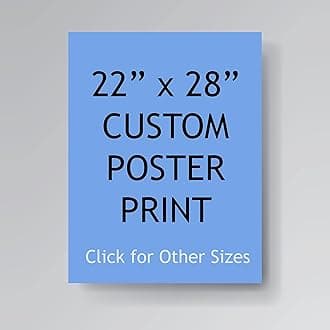Pera Print - Upload Your Image or Photo - Custom Personalized Photo to Poster Printing, Wall Art Prints (22 x 28 inches)