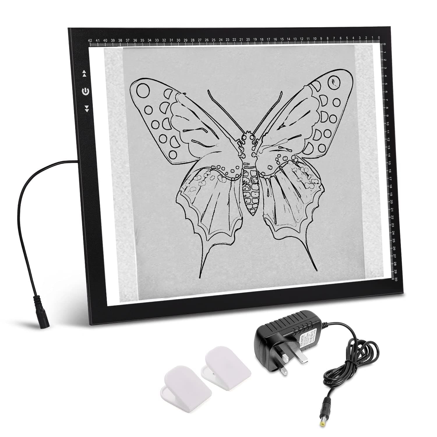 HSK A3 LED Artist tracing Light Box Copy Table, Adjustable High Brightness Light Pad for Tatto Drawing, Sketching, Animation,Diamond Painting Accessories