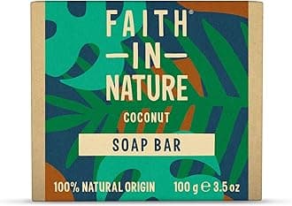Natural Coconut Hand Soap Bar, Hydrating, Vegan & Cruelty Free, No SLS or Parabens, 100g