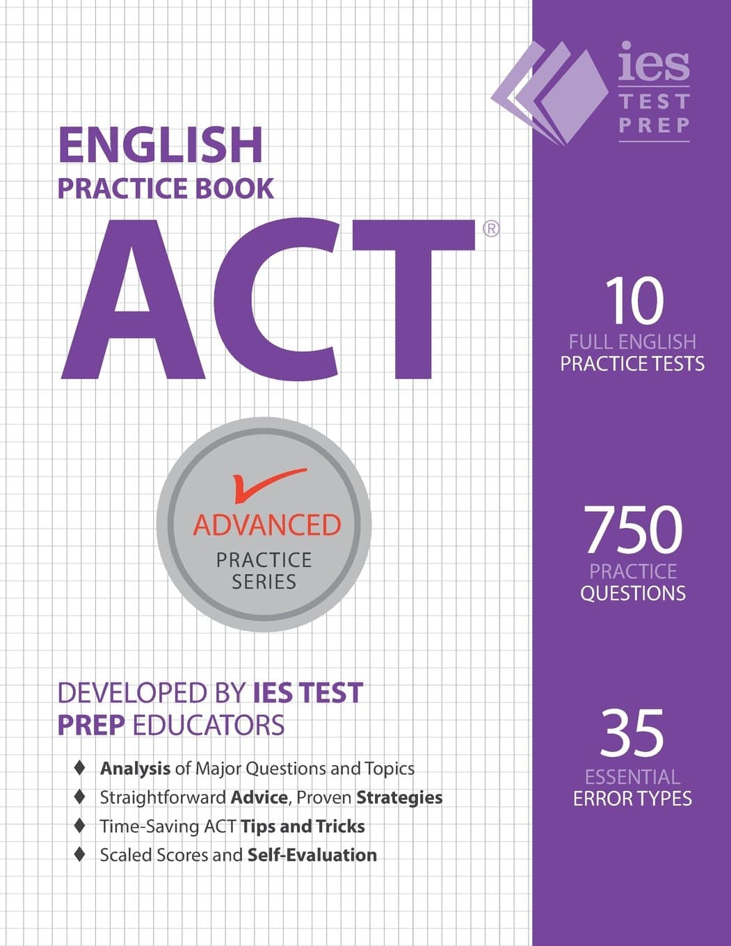 ACT English Practice Book (Advanced Practice)