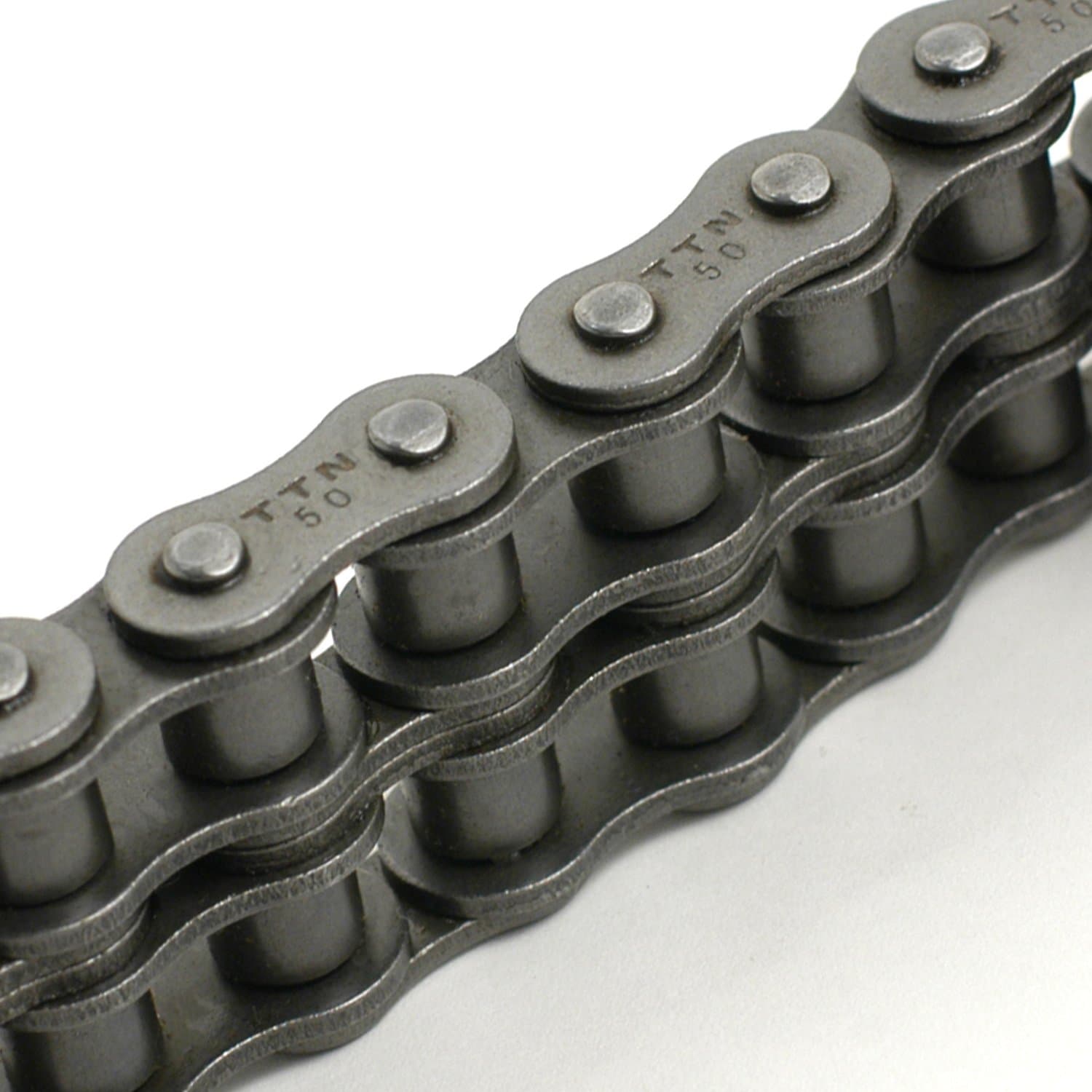 TRITAN 50-2R 10FT Precision ANSI Double Roller Chain, 5/8" Pitch, 10' Box