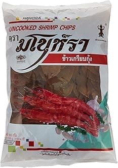 Uncooked Shrimp Chips, 500g