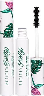 Petite 'N PrettyFully Feathered Volumizing Mascara Duo- Non-Toxic Makeup for Kids, Tweens and Teens - Adds Instant Thickness and Definition