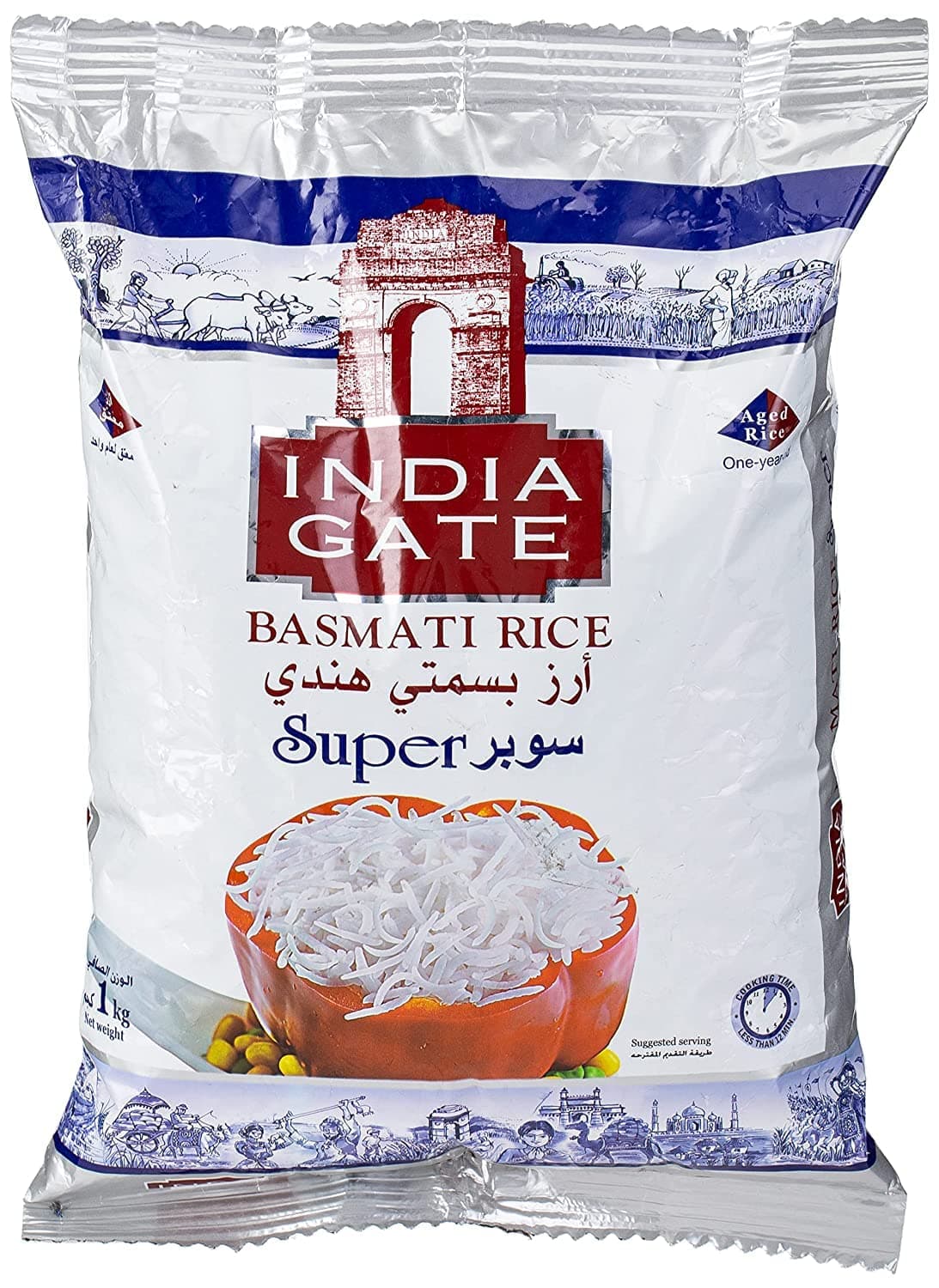 India Gate Super Basmati Rice 1kg
