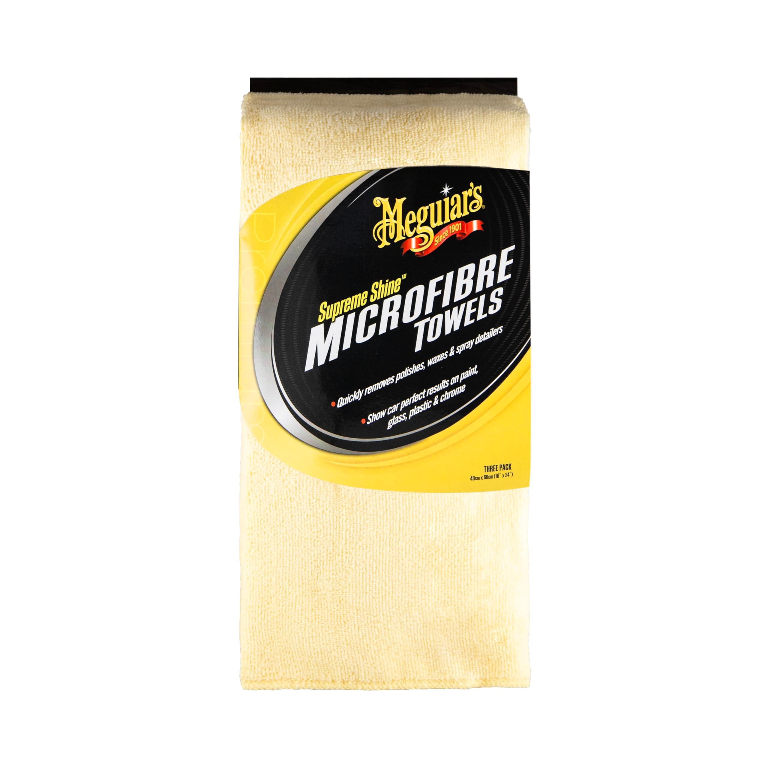 Meguiar'S Supreme Shine Microfiber Towel 3 Pack