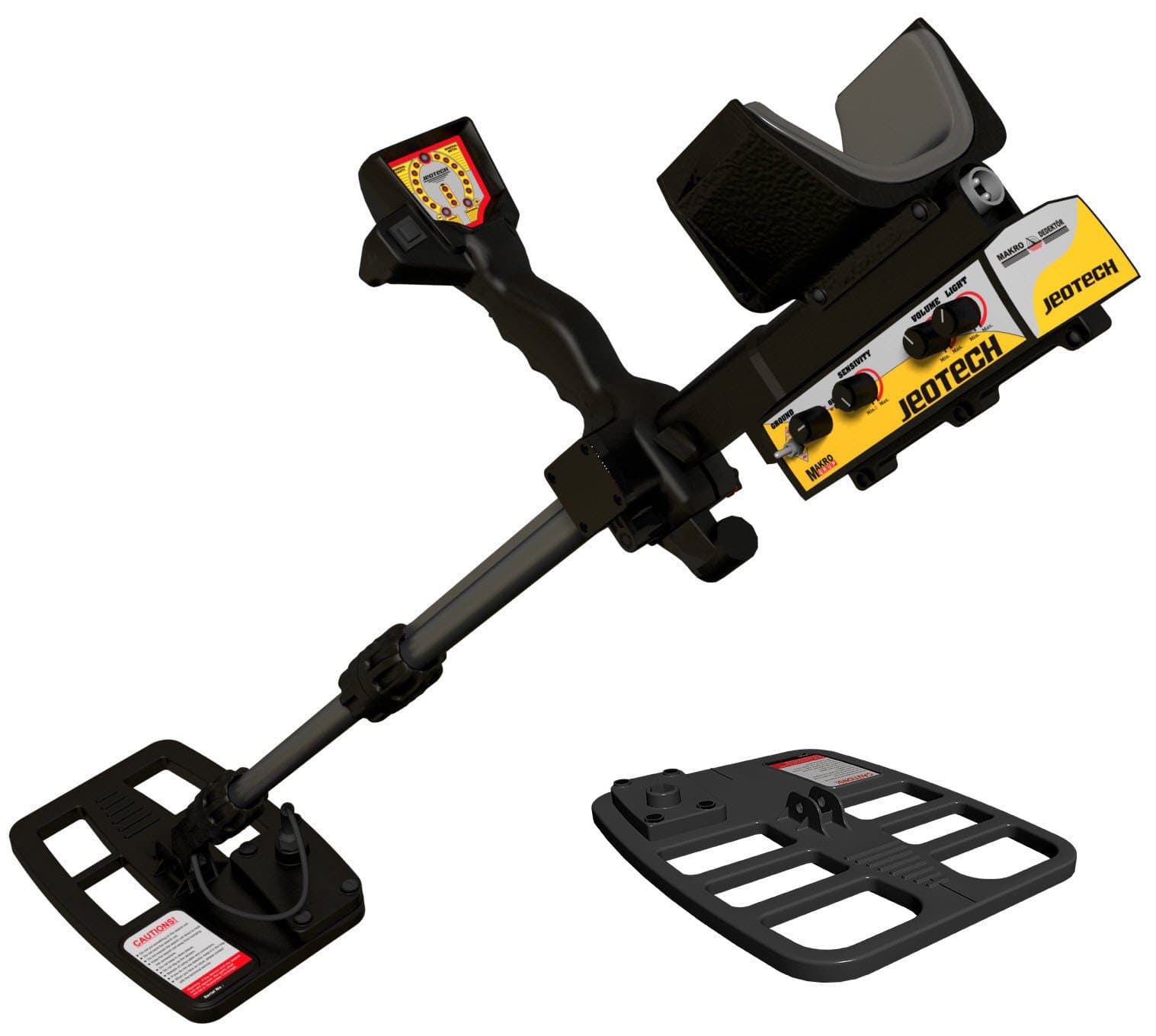Makro JeoTech Deep Seeking Metal Detector Pro Package
