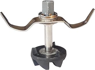 Jar Blade set with Coupler for "PANASONIC/NATIONAL PANASONIC" Jars | Mixer Grinder Jar Replacement Parts & Accessories | Pack of 1Set (Black, Steel)