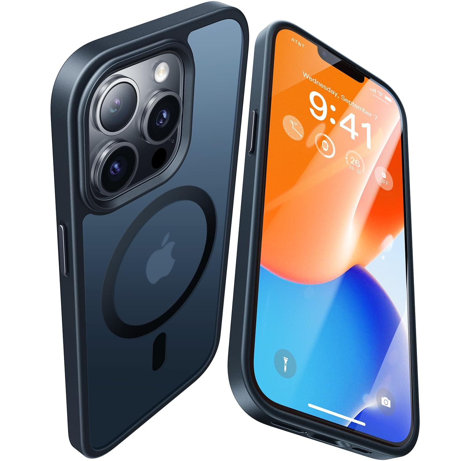 Magnetic for iPhone 12 Pro Max Case Compatible with MagSafe, [16FT Drop Protection] Shockproof 12 ProMax Phone Case for MagSafe Wallet Sleeve, Magnetic Car Holder, Magnetic Charger, Black