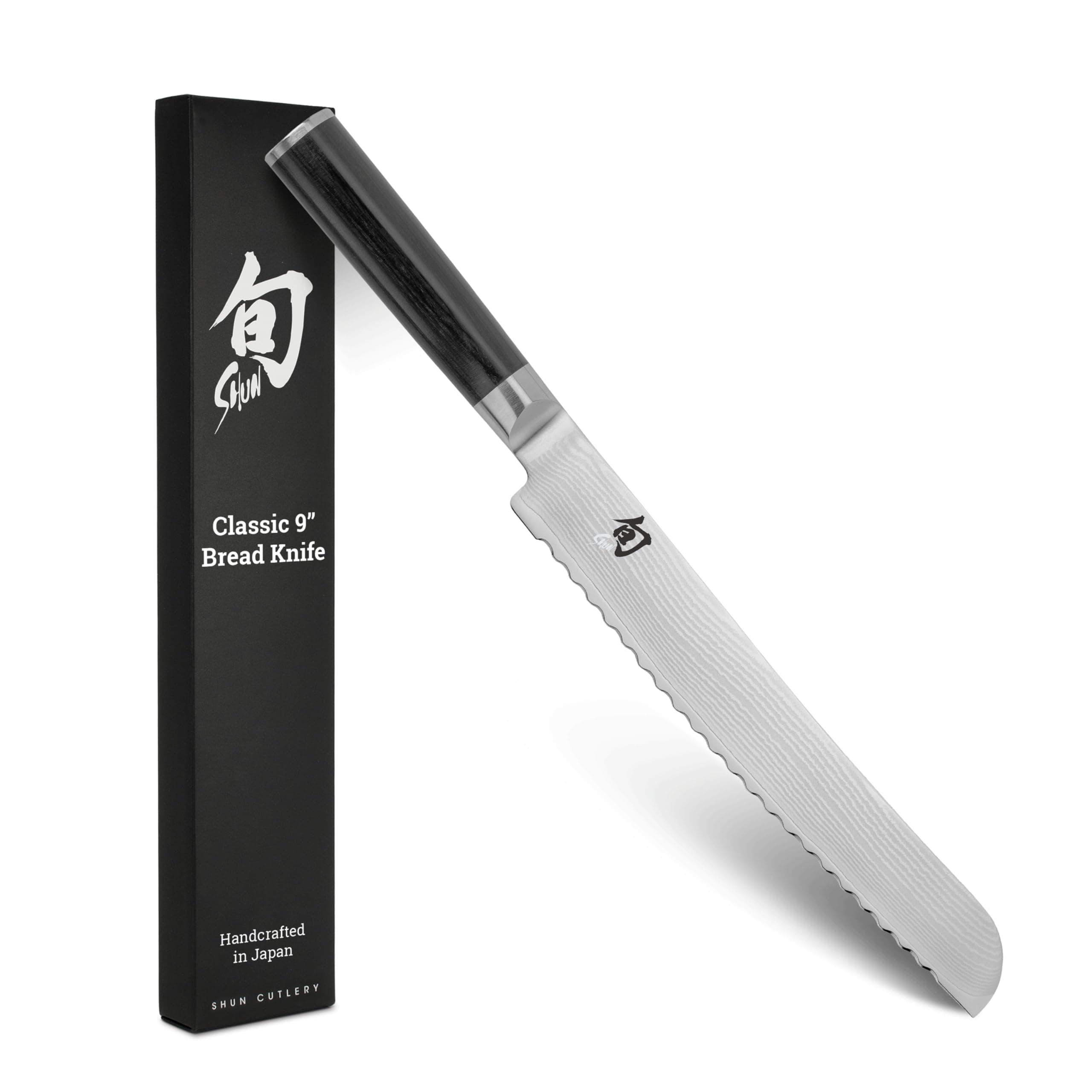 DM0705 Classic 9in Bread Knife, Black