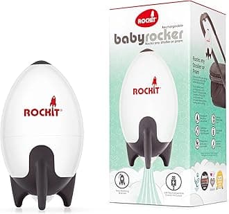 [Rokit] Bouncer Newborn Electric Cradle Sleep Aid Stroller Transforms into Bouncer/USB Portable Stroller Rocker