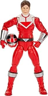 Lightning Collection Time Force Red Ranger 6-Inch Premium Collectible Action Figure Toy with Accessories