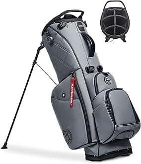 Ghost Golf Stand Bag - Lightweight Golf Bags for Men & Women, 7-Way Dividers with Premium Materials & Magnetic Pocket - Standing Golf Bag Holds 14 Golf Clubs