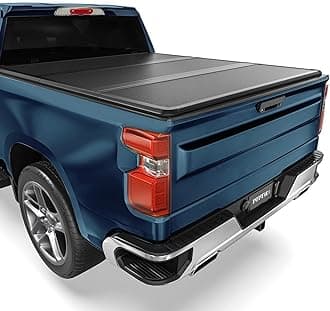 Perfit Liner Hard Tri-fold Truck Bed Tonneau Cover for 8 FT 2014-2018 Chevrolet Silverado Sierra 1500 | 2015-2019 Chevrolet Silverado GMC Sierra 2500 3500 HD 8 FT (96") Bed