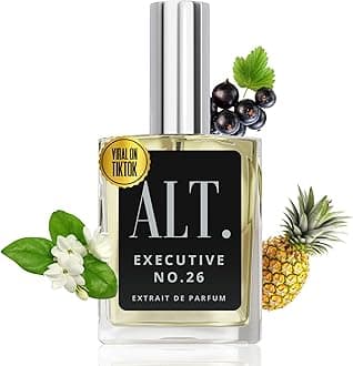 - Executive No. 26 - Inspired by Creed Aventus for Men, Extrait de Parfum, Long Lasting Woody Fruity Perfume for Men with Bergamot, Pineapple & Oakmoss, 60ml