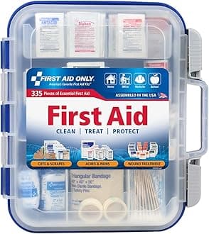 OSHA-Compliant All-Purpose 100-Person Emergency First Aid Kit