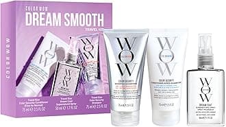 Dream Smooth Travel Kit – Frizz-Fighting Essentials for Sleek, Glossy Hair | Mini Dream Coat, Shampoo + Conditioner | Humidity-Proof, Weightless Shine On The Go