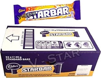 Starbar Chocolate, 49 g, Pack of 32