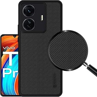 VIDO Super Frosted Raised Camera Protect Soft Back Case Cover for Vivo T1 Pro 5G / iQOO Z6 Pro 5G