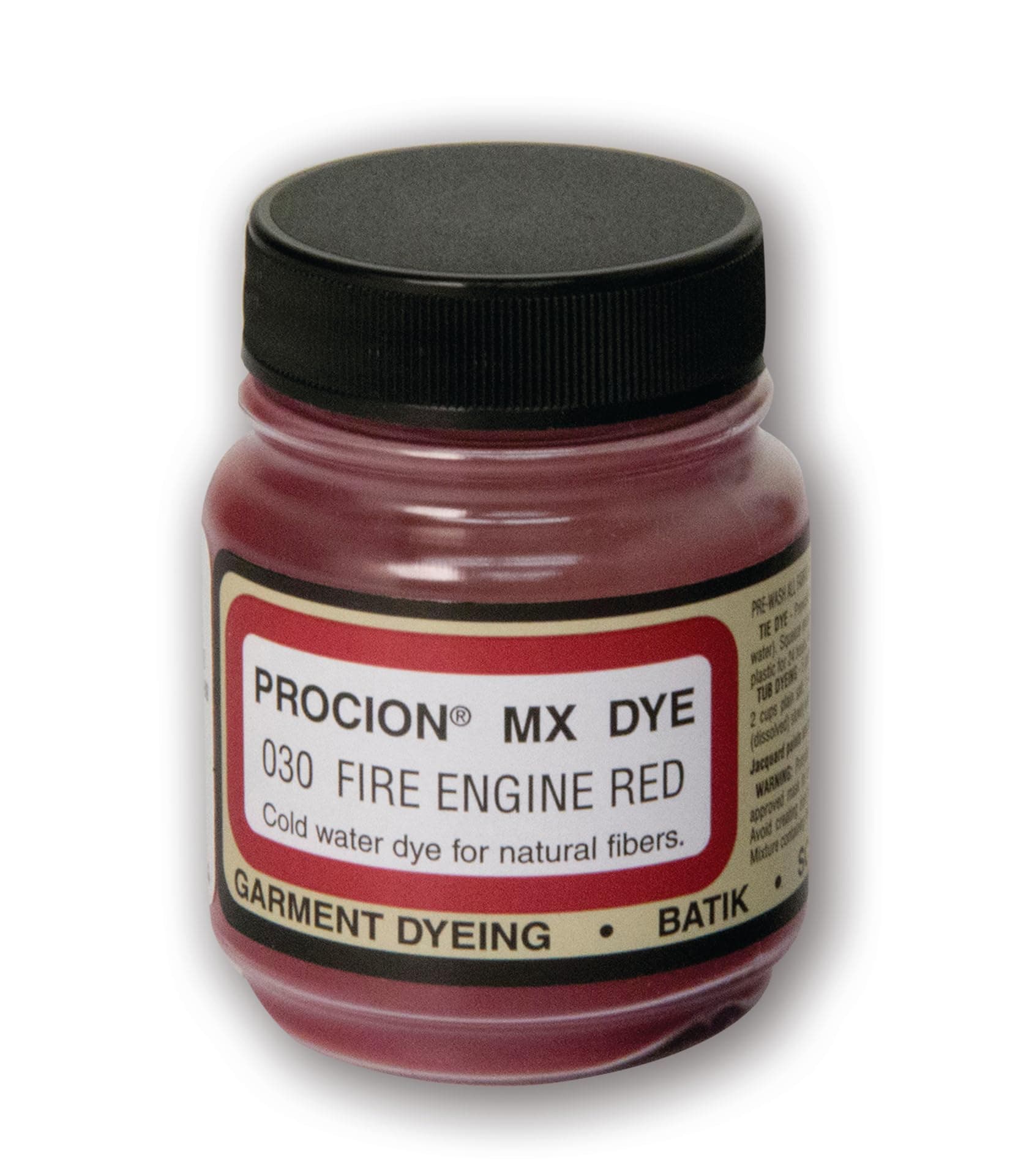 Jacquard Procion Cold Water Dyes 18.71 gm Fire Engine Red