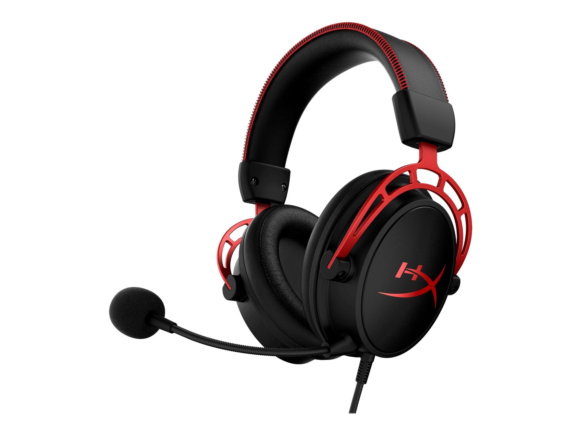 HyperX, Cloud Alpha Gaming Headset, Black/Red, HX-HSCA-RD/EE