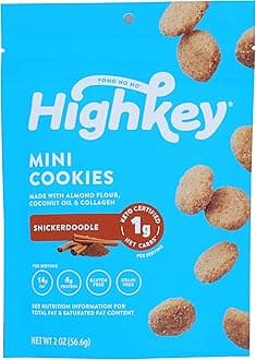 High Key, Cookies Mini Snickerdoodle Fuel The Journey, 2 Ounce