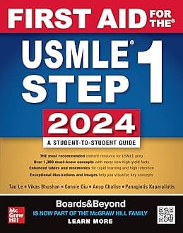 FIRST AID FOR USMLE STEP 1 2024: A Student-to-Student Guide