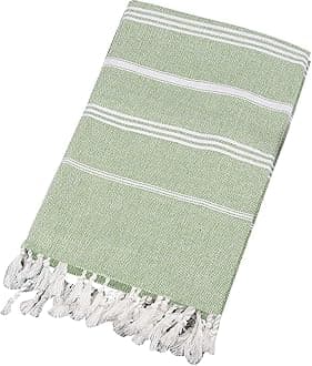 Turkish Beach Towels, 71x39 Inches Oversized Cotton Sand Free Quick Dry Beach Towel for Adults Kids,Lightweight Pool Towel Bathroom Towels,Travel Essentials