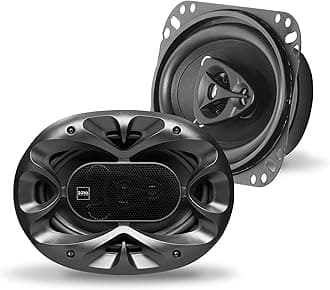 BOSS Audio Systems CH4630B Chaos Exxtreme Series 4 x 6 Inch Car Stereo Door Speakers - 250 Watts Max, 3 Way, Full Range Audio, Tweeters, Coaxial, Sold in Pairs