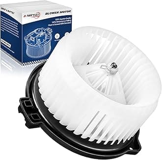 AC Blower Motor with Fan Replacement Fits for Toyota Tacoma 1995 1996 1997 1998 1999 2000 2001 2002 2003 2004 Echo, HVAC Plastic Heater Blower Motor, Replace# 700059, 8710352060, 8710304030