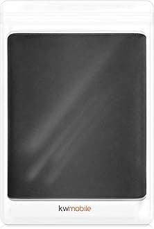 Kwmobile Dust Cover for 75" TV - Fabric Case Protector for Indoor Flat Screen - Black