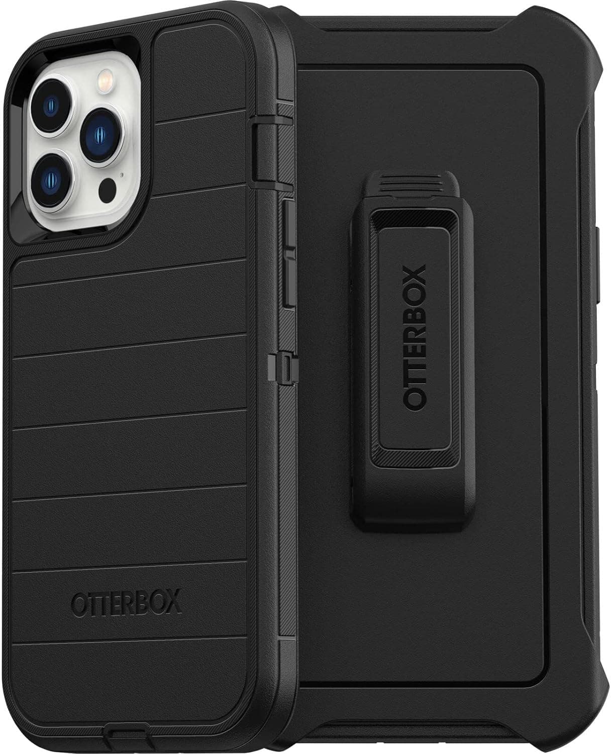 OtterBox Defender Series SCREENLESS Case Case for iPhone 12 Pro Max - Black