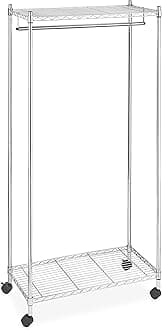 Whitmor Heavy Duty Adjustable Metal Clothing Rack