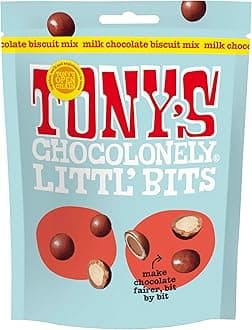 Littl’ Bits Chocolate Mix Balls - Mini Milk Biscuit Chocolates in Sharing Pouch - 100g
