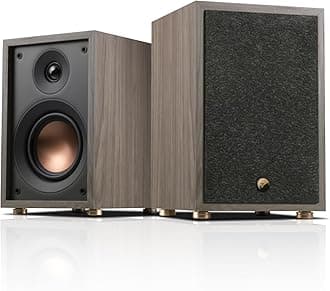 HiVi-Swans Oasis 140 Passive Speakers, 2-Way HiFi Bookshelf Speakers for TV Desktop Stereo or Home Theater Surround Sound - Needs Amplifier or Receiver to Operate
