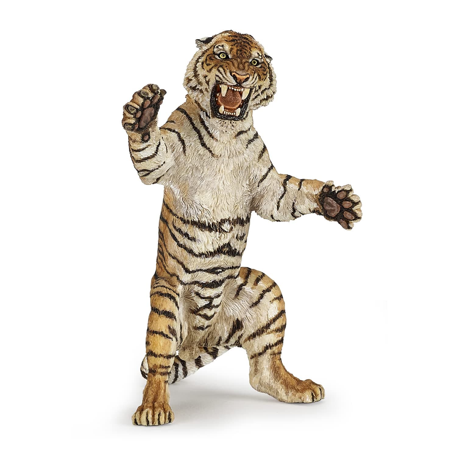 Standing Tiger Figure, multicolor