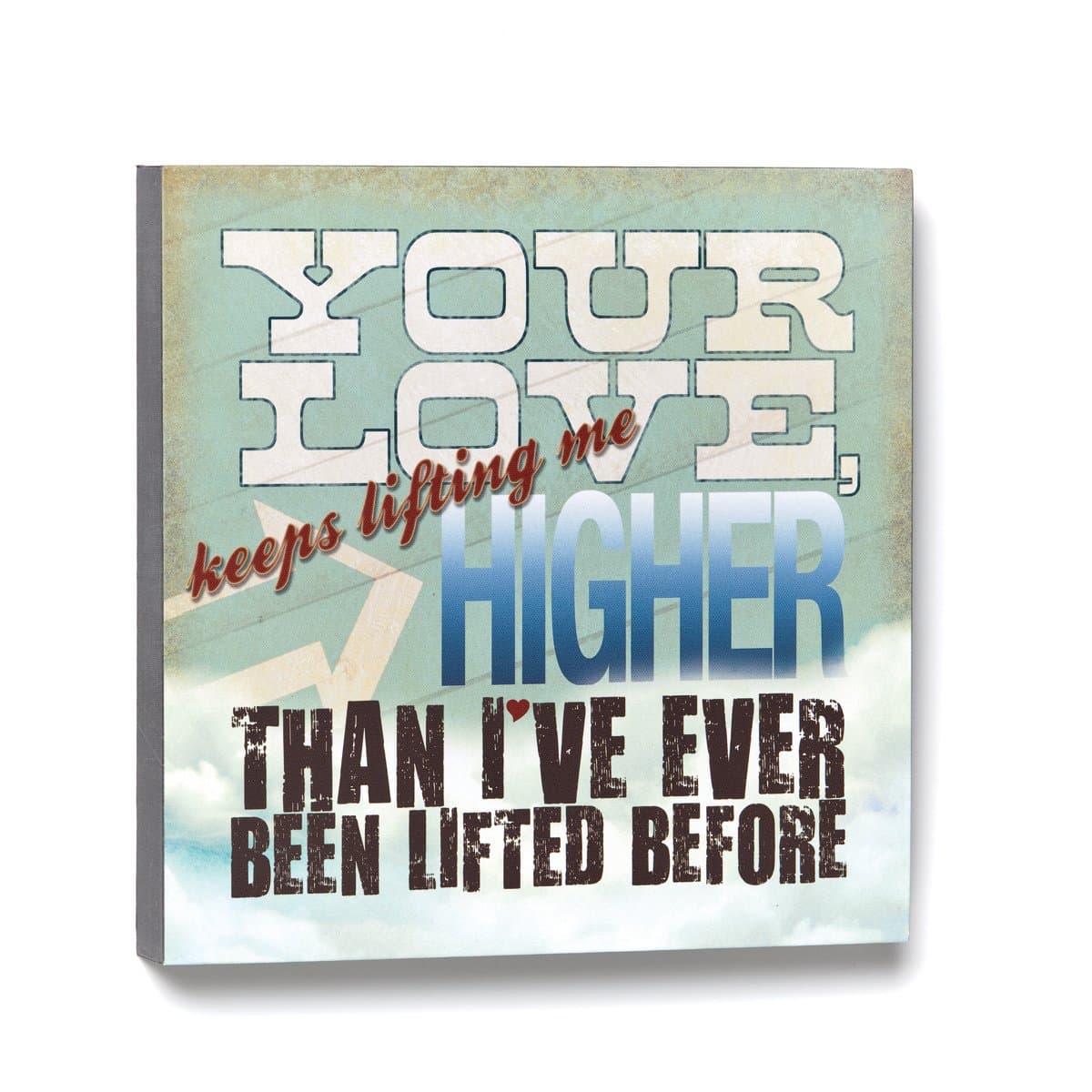 Lyricology Higher and Higher Wall Art