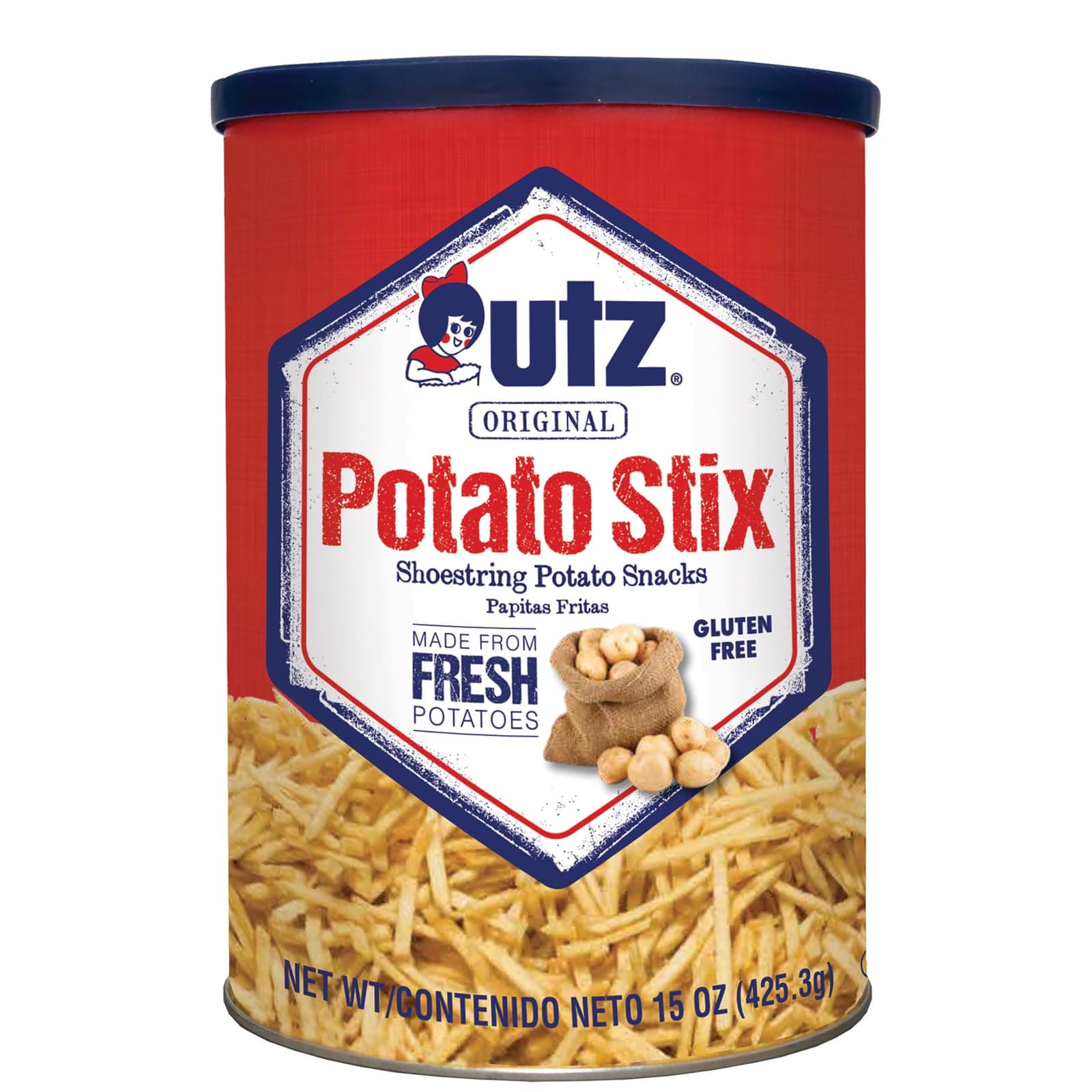 Potato Stix, 15 oz Canister