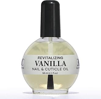 Moisturizing Cuticle & Nail Care Oil 2.3 Fl Oz - Vanilla Scented – Infused with Jojoba Oil, Aloe, Vitamin E – Nail & Cuticle Hydration, Repair, Moisturizer, Strengthener, Growth
