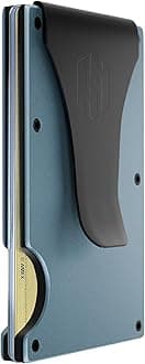 Hayvenhurst Wallet For Men - Reinvented Design Men's Wallet - Slim, Minimalistic & Seamless, Blocks RFID Scanners with a Money Clip (Grey)