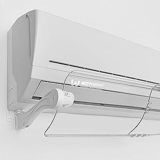 WITFORMS/Premium Plus - AC air Deflector, Easy Installation Without Punching Wall, Adjustable Size To Fit All Types And Sizes Of Air Conditioners