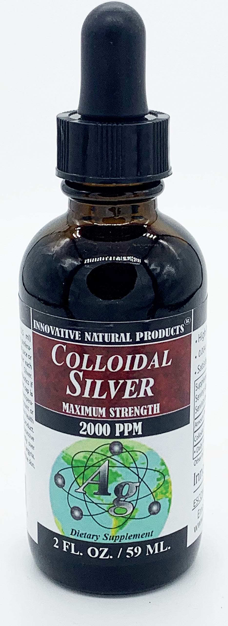 Colloidal Silver 2000 PPM (2 oz) by Innovative Natural Products