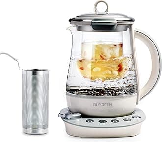 K2683 Health-Care Beverage Tea Maker and Kettle, 9-in-1 Programmable Brew Cooker Master, 1.5 L, Spruce Blue