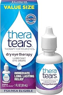 Dry Eye Therapy Eye Drops for Dry Eyes, 1.0 Fl Oz