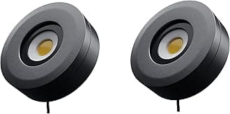 Nortek Platina+ 5W COB LED Surface Spotlight | Focus Light for Ceiling, Mirror, Bathroom & Wall Decor | IP66 Waterproof Anti-Glare Light for Balcony, Staircase & Indoor Use | Cool White – Pack of 2