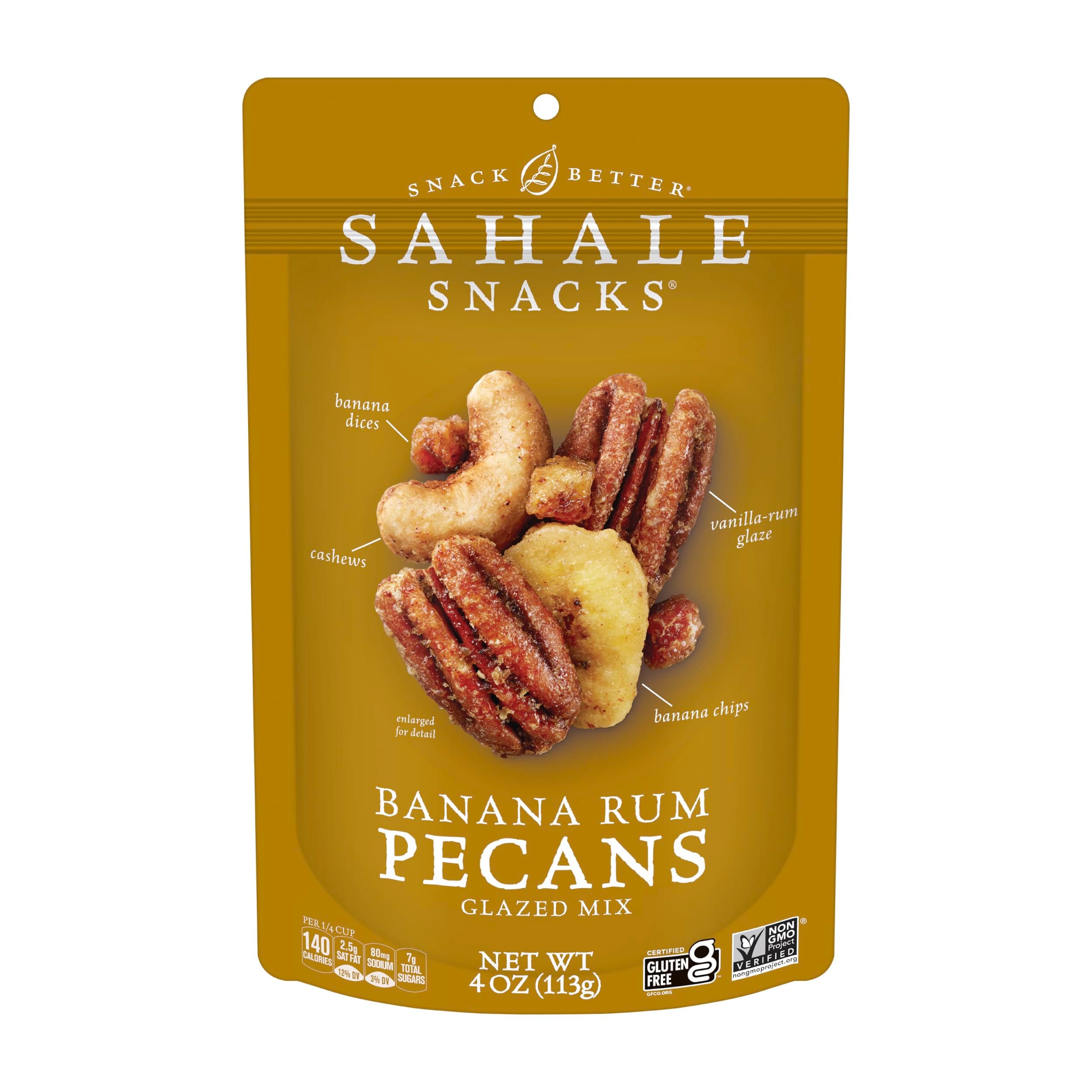 - Glazed Mix, Banana Rum Pecans, 24 Ounce