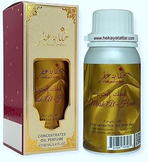 MUSK AL HARIR 100ML CONCENTRATED PERFUME OIL by Hekayat Attar