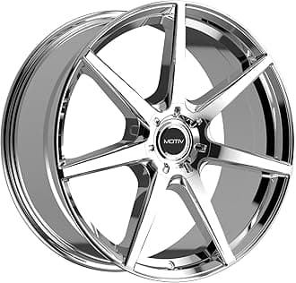 Motiv 432C 17x7.5 5x4.5"/5x120 +40mm Chrome Wheel Rim 17" Inch