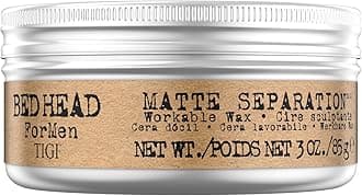 TIGI BED HEAD For Men Matte Separation Workable Wax, 85 g