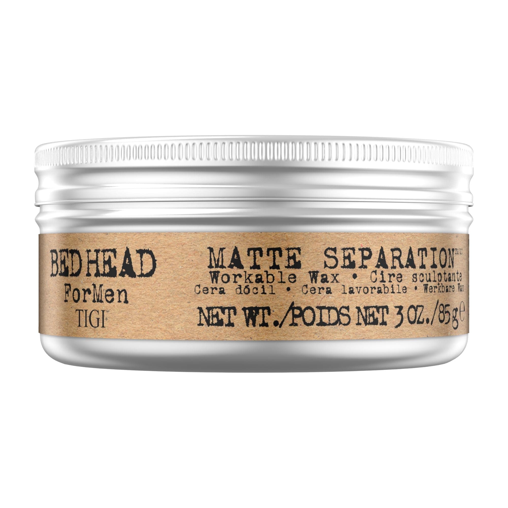 Bed Head for Men Matte Separation Workable Wax, 3 Ounce